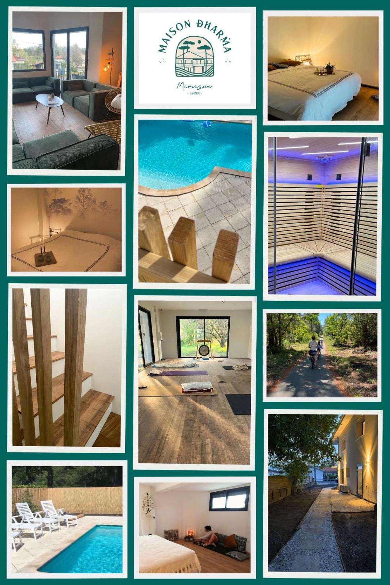 Maison Dharma A 5Km De La Plage Avec Sauna มีมีซ็อง ภายนอก รูปภาพ